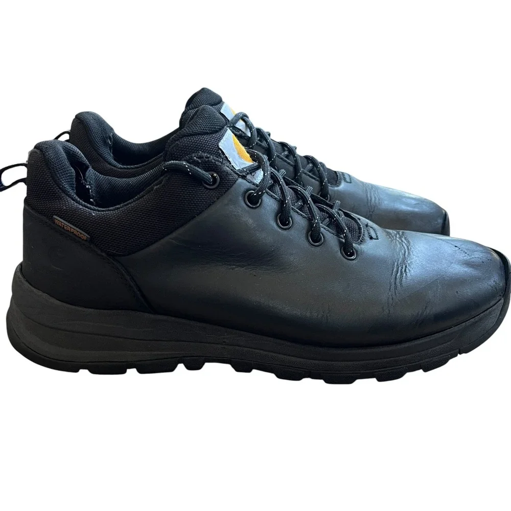 Carhartt Force 3-Inch Black Leather Work Shoes FH3021-M Mens 10.5 M EH SR